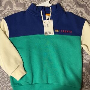 Boys size 3/4T NWT Toddler H&M Sweatshirt